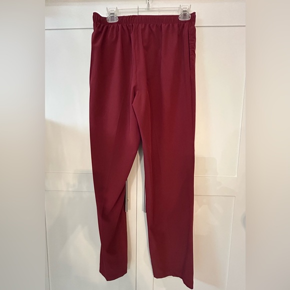 Vintage Y2K Track Suit  2 Pc Set Pants Jacket Women’s Small maroon - Picture 10 of 11